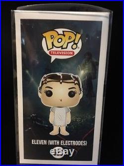 MILLIE BOBBY BROWN ELEVEN With Electrodes SIGNED FUNKO POP STRANGER THINGS COA