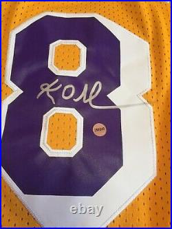 Mamba Kobe Bryant Autographed Lakers Jersey Hand Signed With Framed Coa