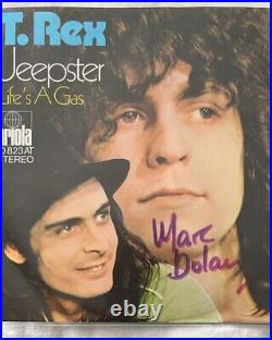 Marc bolan Original signed With COA