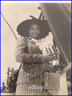 Marian Anderson Autographed Photo with COA