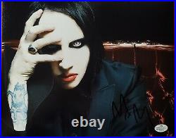 Marilyn Manson Hand Signed 8x10 Photo Autograph With Coa