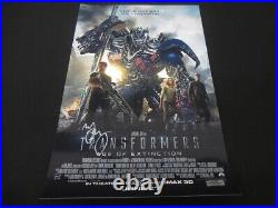 Mark Wahlberg Autographed Transformers 11x17 Movie Mini Poster with COA Holo