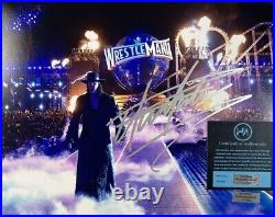 Mark William Calaway The Undertaker Rare Signed Autographed 8x10 Photo with COA