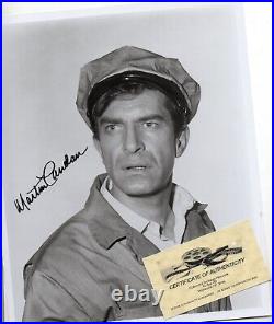 Martin Landau Hand Signed Photo With Coa Mission Impossible(the Confession) Ex