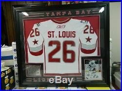 Martin St Louis 2007 All- Star Game Used Jersey Autographed With NHL Coa