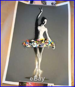 Martin Whatson Passe With COA Silk screen ED295 800x560mm Autographed VERY GOOD