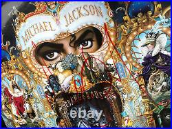 Michael Jackson Hand Signed Dangerous Lp Autograph London 1992 With Coa Real