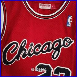 Michael Jordan #23 Signed Autographed Chicago Bulls Red Jersey With COA