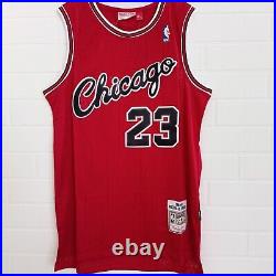 Michael Jordan #23 Signed Autographed Chicago Bulls Red Jersey With COA