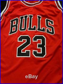 Michael Jordan Authenticated Autographed Signed Red Bulls Jersey with COA