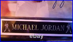 Michael Jordan Autographed Chicago White Sox Plaque With COA