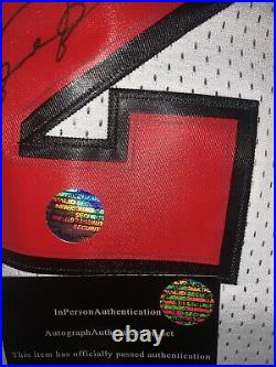 Michael Jordan Autographed Jersey With COA Certificate Of Authenticity