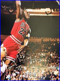 Michael Jordan Autographed Photo 8 X 10 With Coa