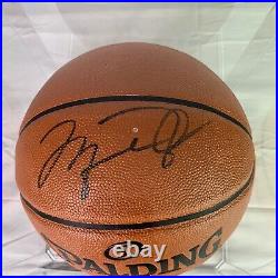 Michael Jordan Chicago Bulls Hand Signed Autograph NBA Basketball With COA