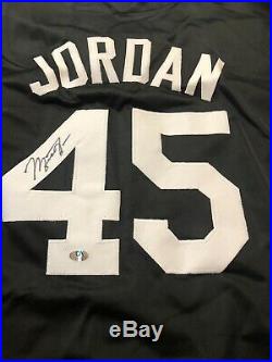 Michael Jordan Chicago White Sox Signed Autographed Custom Jersey with COA