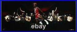 Michael Jordan City of Rings Autographed Snapshot /123 (With COA)