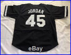 Michael Jordan Signed Autographed Chicago White Sox Baseball Jersey with COA