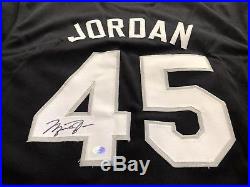 Michael Jordan Signed Autographed Chicago White Sox Baseball Jersey with COA