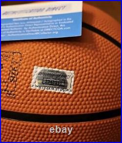 Michael Jordan Signed Spaulding Ball With COA