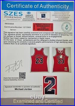 Michael Jordan autographed jersey With certificate of authenticity