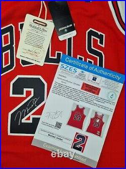 Michael Jordan autographed jersey With certificate of authenticity