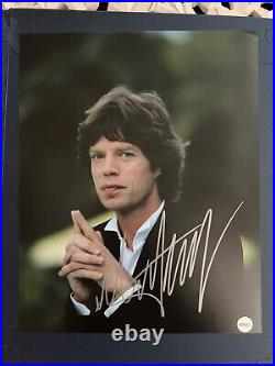 Mick Jagger Signed Autographed 8x10 Photo with COA