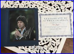 Mick Jagger Signed Autographed 8x10 Photo with COA