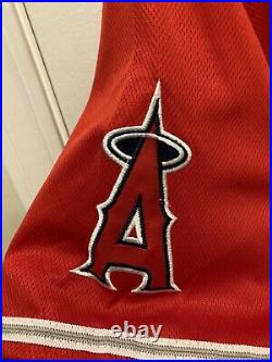 Mike Trout Autographed Signed Jersey Los Angeles With COA. 3 time MLB MVP