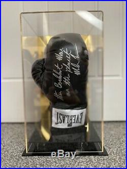 Mike Tyson Signed Boxing Glove With COA