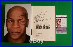 Mike Tyson Signed Undisputed Truth Book With 8 Real Event Photos And Jsa Coa