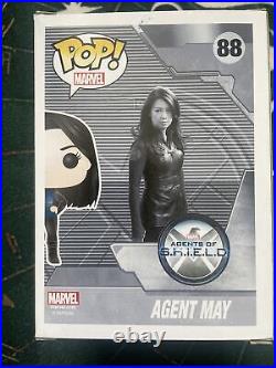 Ming-Na Wen Agents of Shield signed Agent May Funko Pop With Quote/Beckett Coa