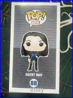 Ming-Na Wen Agents of Shield signed Agent May Funko Pop With Quote/Beckett Coa