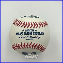 Mint Mike Trout Signed Autographed Official Major League Baseball With JSA COA