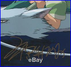 Miyazaki Hayao Spirited Away hand signed autograph photo with coa