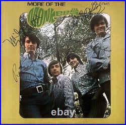 Monkees All 4 AUTOGRAPHED 1966 ORIGINAL Rare Mono With COA