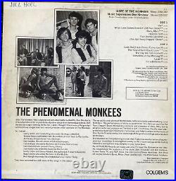 Monkees All 4 AUTOGRAPHED 1966 ORIGINAL Rare Mono With COA