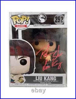Mortal Kombat Funko Pop #252 Signed by Robin Shou 100% Authentic With COA