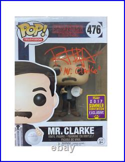 Mr. Clarke Funko #476 Signed by Randy Havens + Character 100% Authentic With COA