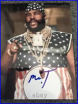 Mr T Signed Autograph With a AFTAL UACC COA