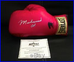 Muhammad Ali Autographed Signed Everlast Boxing Glove, With Coa