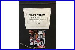 Muhammad Ali, George Foreman, Joe Frazier Autographed Boxing Gloves with COAs