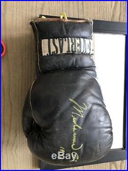 Muhammad Ali Signed 1978 Deer Lake Boxing Glove With COA Josportsinc Vtg Rare