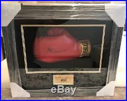 Muhammad Ali Signed And Framed Boxing Glove With COA