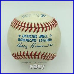 Muhammad Ali Signed Autographed Official American League Baseball With JSA COA
