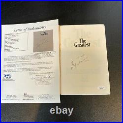 Muhammad Ali Signed Autographed The Greatest Book With JSA COA