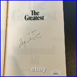Muhammad Ali Signed Autographed The Greatest Book With JSA COA