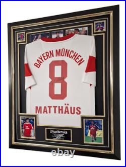 Munich Munchen Legend Lothar Matthaus Signed Shirt Autographed Jersey with COA