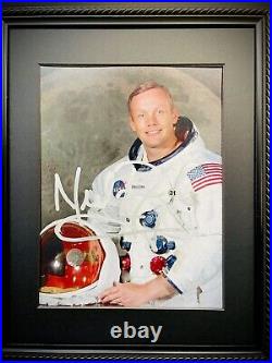 NEIL ARMSTRONG NASA Apollo 11 Autographed Signed Photo comes With COA & Framed