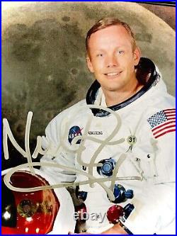 NEIL ARMSTRONG NASA Apollo 11 Autographed Signed Photo comes With COA & Framed