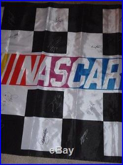 Nascar Legends FlagSigned/Autographed23 Signatures Total! 35 X 62 with COA